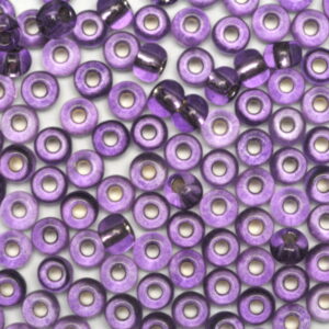 Chaquira Checa 6 Morado Claro Brillante