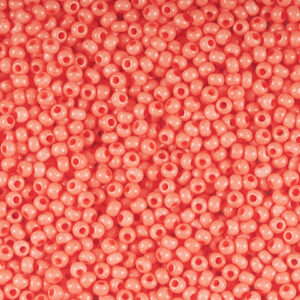 Chaquira Checa 8 Coral Teñido