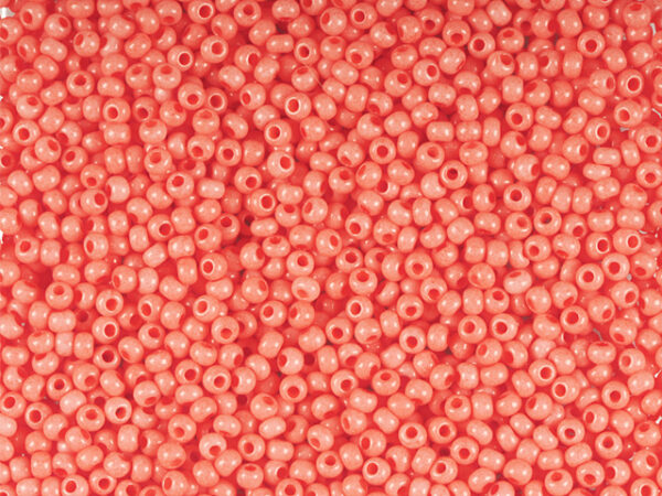 Chaquira Checa 8 Coral Teñido
