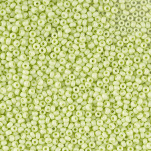 Mostacilla Checa Verde Pastel