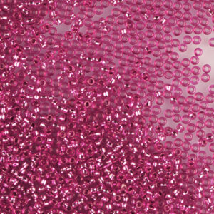 Mostacilla Checa Rosado Fuerte Brillante