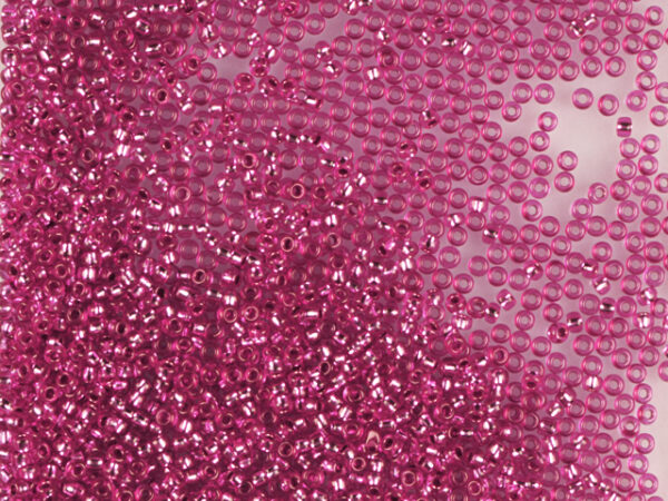 Mostacilla Checa Rosado Fuerte Brillante