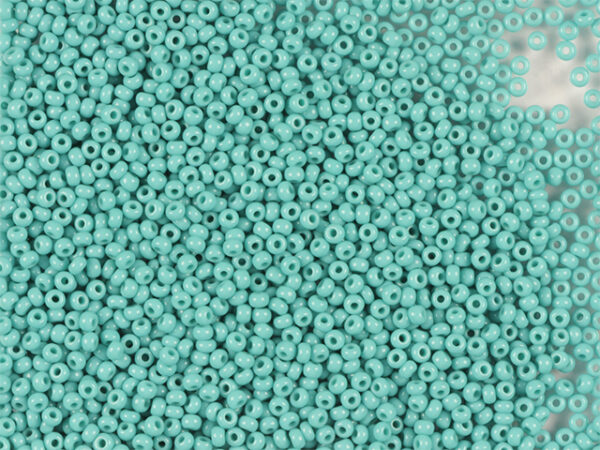 Mostacilla Checa Verde Turquesa