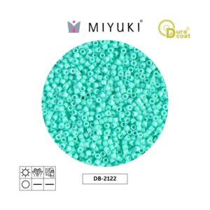 Miyuki Delica Opaque Fennel Duracoat DB1814