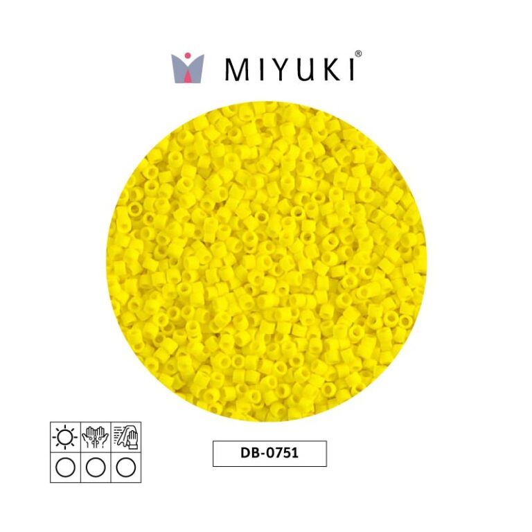 Miyuki Delica Mate Opaco Yellow DB0751