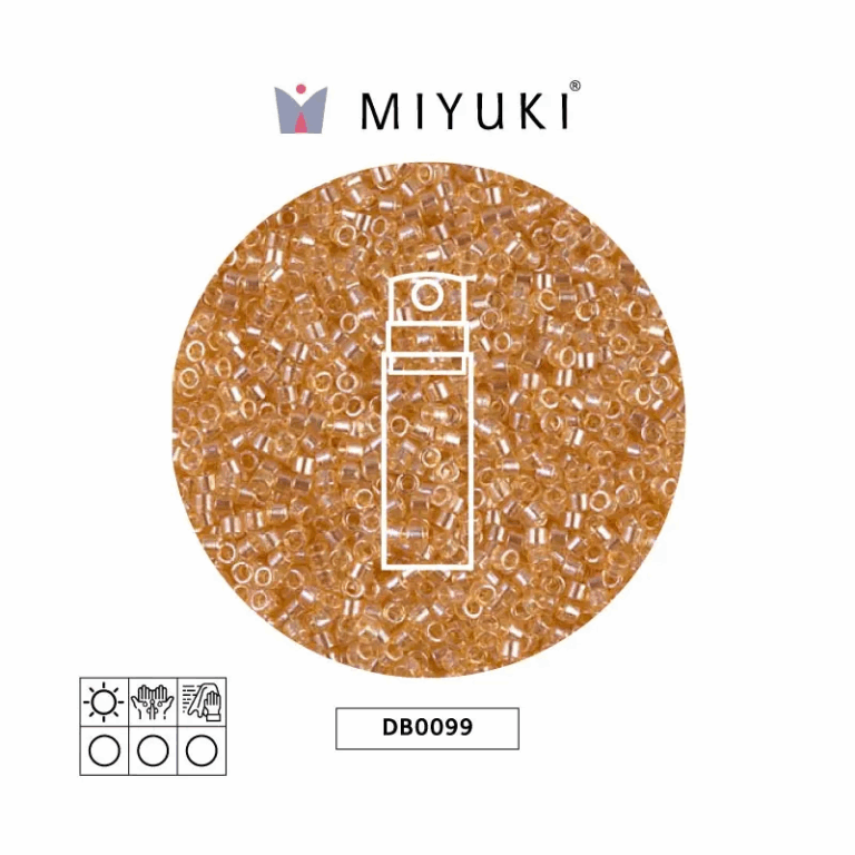 Miyuki Delica Transparente Light DB0099