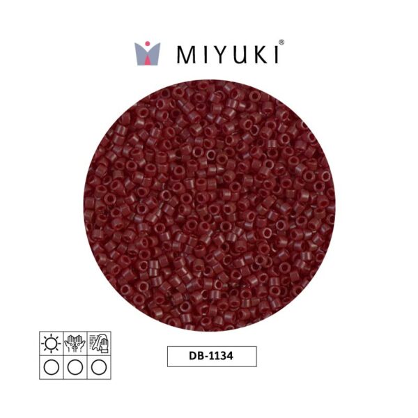 Miyuki Delica Opaco Café Rojizo