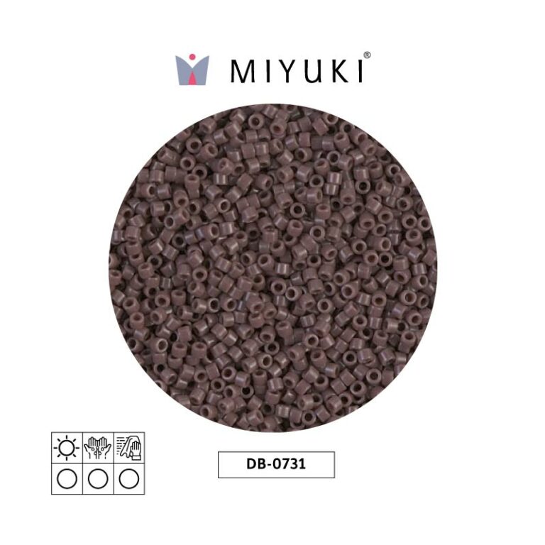 Miyuki Delica Opaque Coffe DB0735