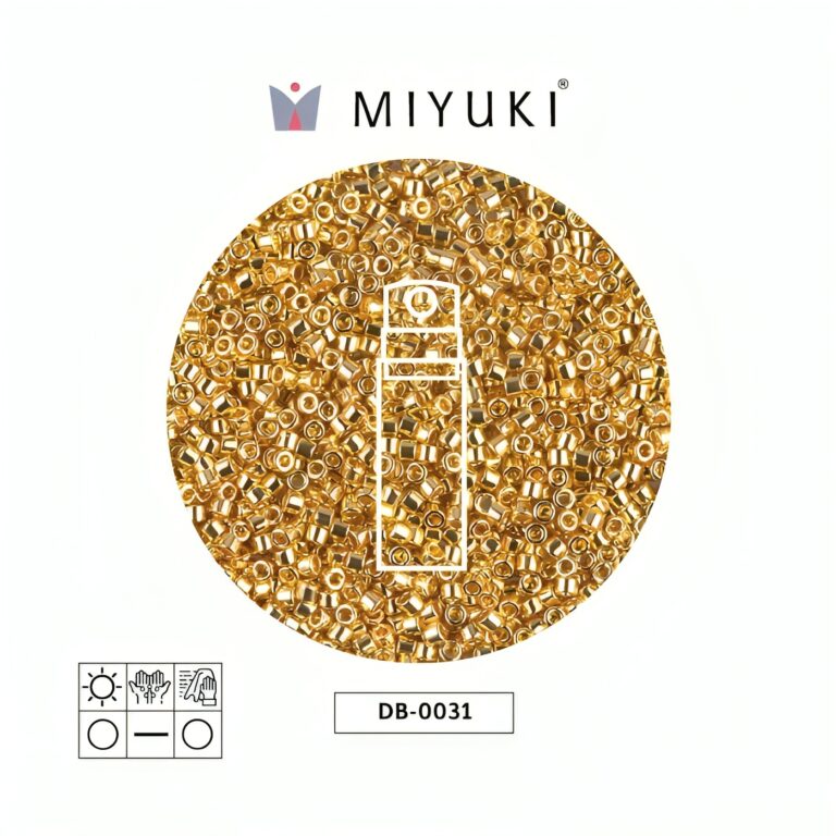 Miyuki Delica Brigth Gold 24k Metalico DB0031