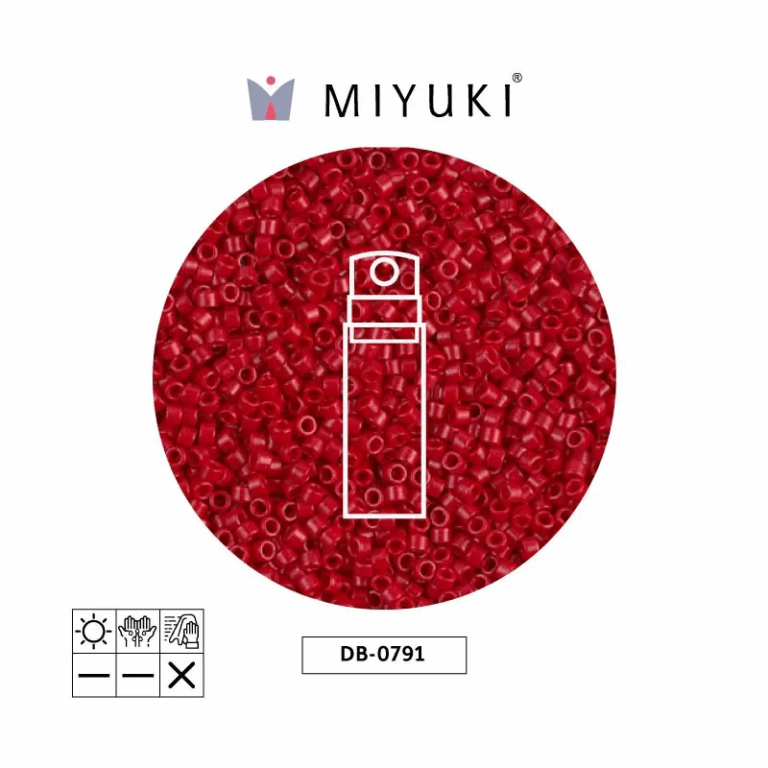 Miyuki Delica Opaque Red DB0791