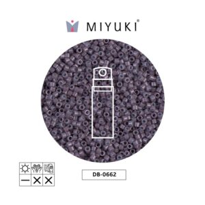 Miyuki Delica Opaco Morado Uva