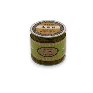 Hilo Coreano Verde Oliva Rollo de Hilo Coreano Aprox. *90 mts 0,8 mm