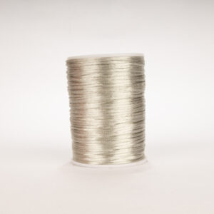 Cordon Seda Gris Plata