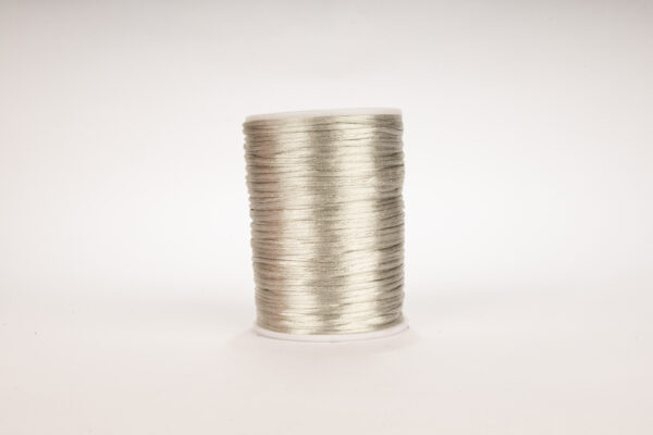 Cordon Seda Gris Plata