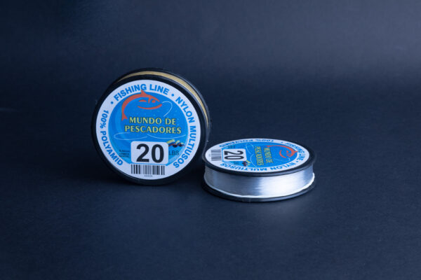 Rollo Nylon Rigido 20 Lb  0,45 mm *100 mts Aprox