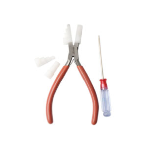 Pinza Punta Siliconada Intercam Acero Inoxidable * 3 Unid