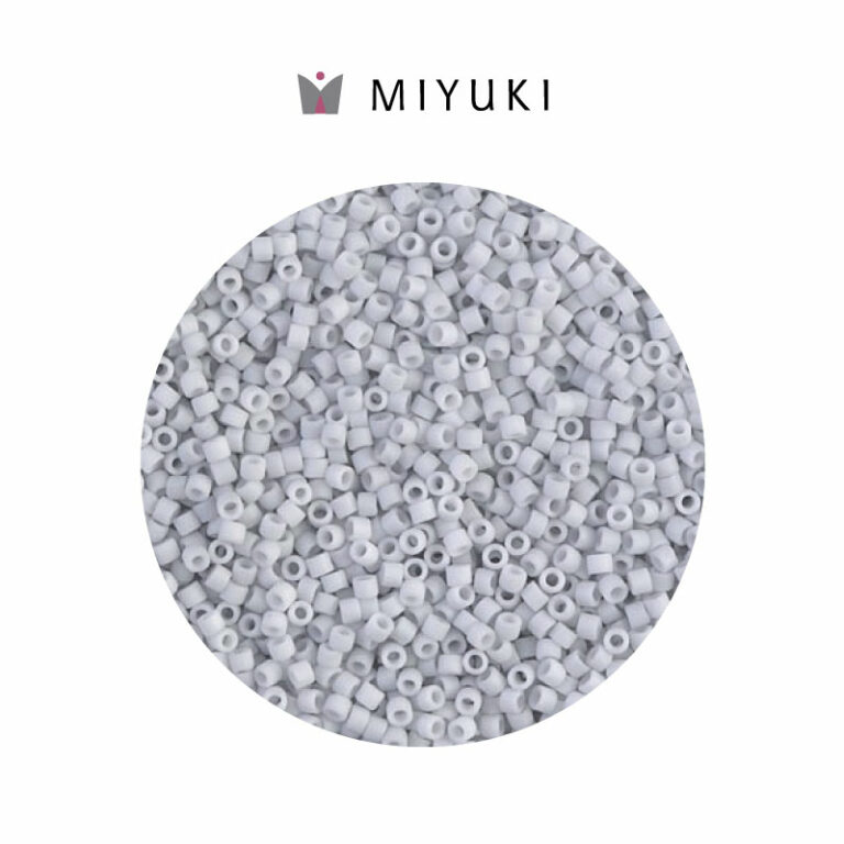 Miyuki Delica Opaco Mate Grey DB0357