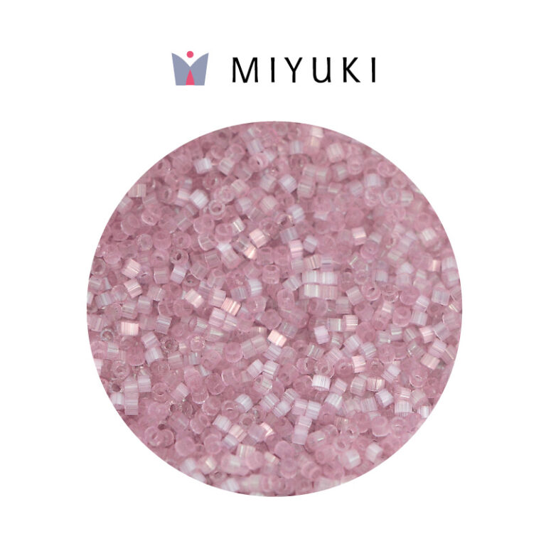Miyuki Delica Rosa Silk Satin  DB0678 X 5 Gramos
