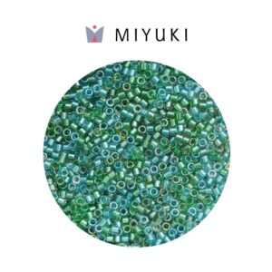 Miyuki Delica Mix Transparente Agua Teal DB0984