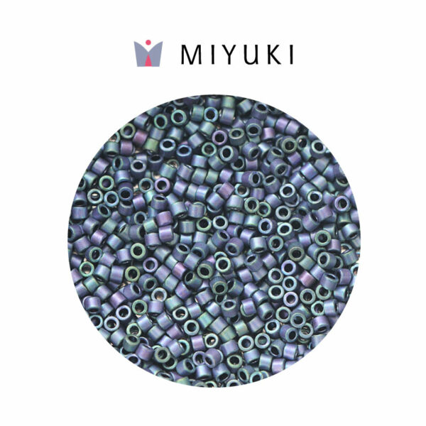 Miyuki Delica Mate Metalico Azul Lavander