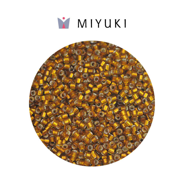 Miyuki Delica Glazed Dk Saffron DB1681