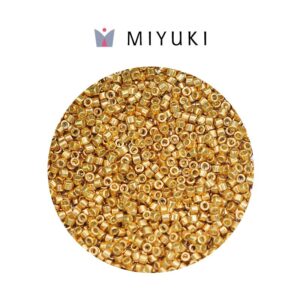 Miyuki Delica Dorado Galvanizado Duracoat