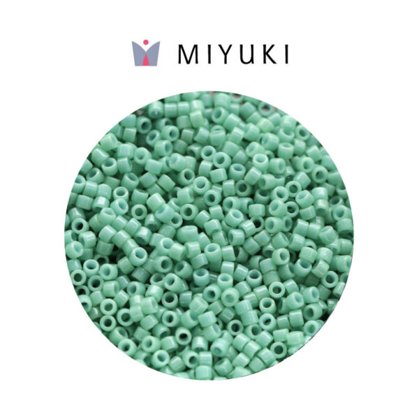 Miyuki Delica Opaco Verde Opal Duracoat
