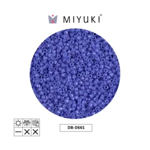 Miyuki Delica Opaque Bright Purple DB0661