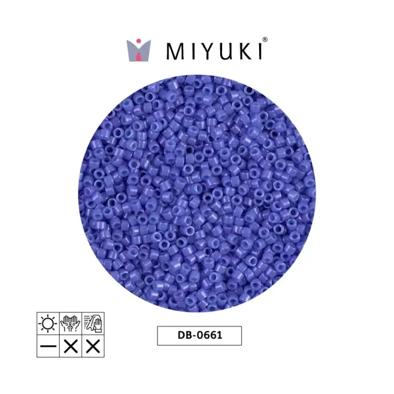 Miyuki Delica Opaque Bright Purple DB0661