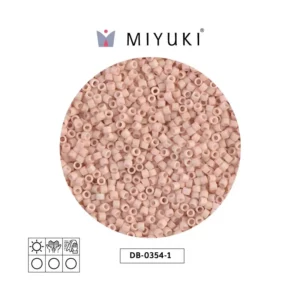 Miyuki Delica Matte Opaque Blush DB0354