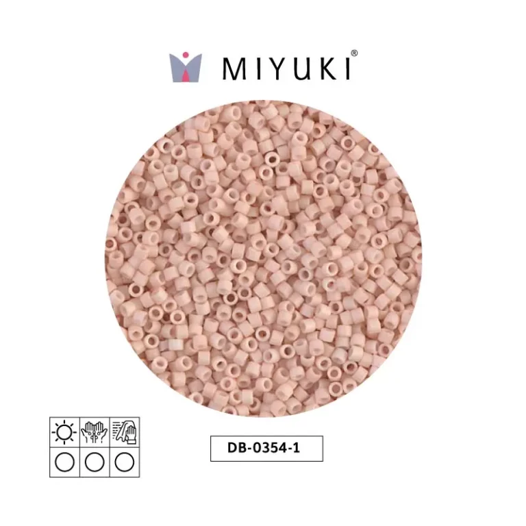 Miyuki Delica Matte Opaque Blush DB0354