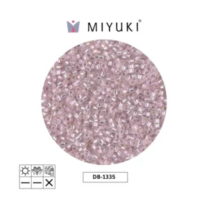 Miyuki Delica Silver Lined Pink  DB1335