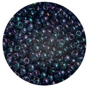 Mostacilla Japonesa Round  11/0 Metallic Purple Blue BBMJ00327