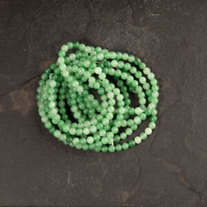 Piedra Natural Agata Verde Piedra Natural Redonda 4 mm