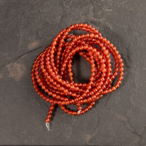 Piedra Natural Cornalina Piedra Natural Redonda 4 mm