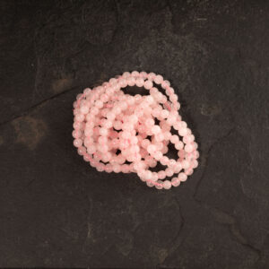 Piedra Natural Quarzto Rosado Piedra Natural Redonda 4 mm