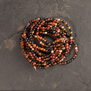 Piedra Natural Agata Cafe Piedra Natural Redonda 4 mm