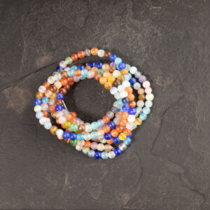 Piedra Natural Ojo De Gato Mix Piedra Natural Redonda 4 mm