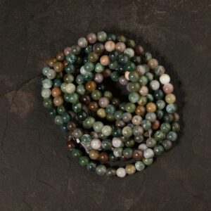 Piedra Natural Agata Hindu Piedra Natural Redonda 6 mm