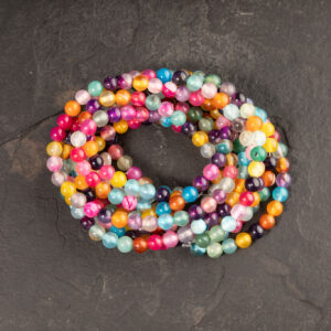 Piedra Natural Ágata Tutty Fuerte Piedra Natural Redonda 6 mm