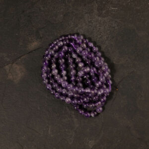 Piedra Natural Amatista Piedra Natural Redonda 6 mm