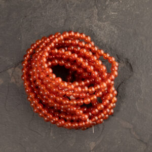 Piedra Natural Cornalina Piedra Natural Redonda 6 mm