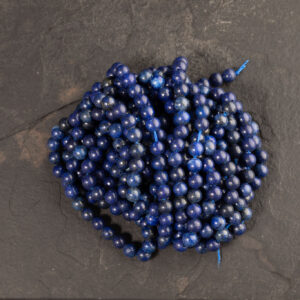 Piedra Natural Lapislazuly A Piedra Natural Redonda 6 mm