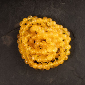 Piedra Natural Citrine Piedra Natural Redonda 8 mm