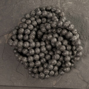 Piedra Natural Volcanica Piedra Natural Redonda 8 mm