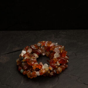 Piedra Picada Natural Peq Agata Cornalina Piedra Natural Picada Pequeña