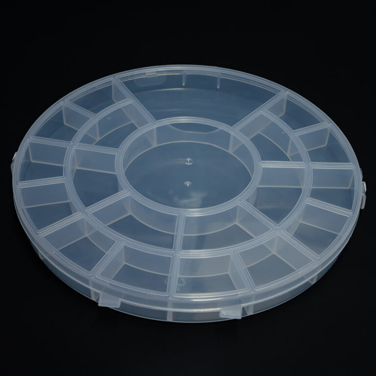 Caja Organizador Redondo Con 20 Espacios 17,5 X 1.8 cm