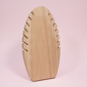 Exhibidor Madera Hoja Grande