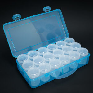 Caja Organizadora plástico *18 tarritos