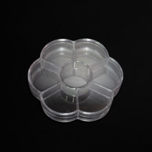 Caja Organizador Acrilico Flor Plana